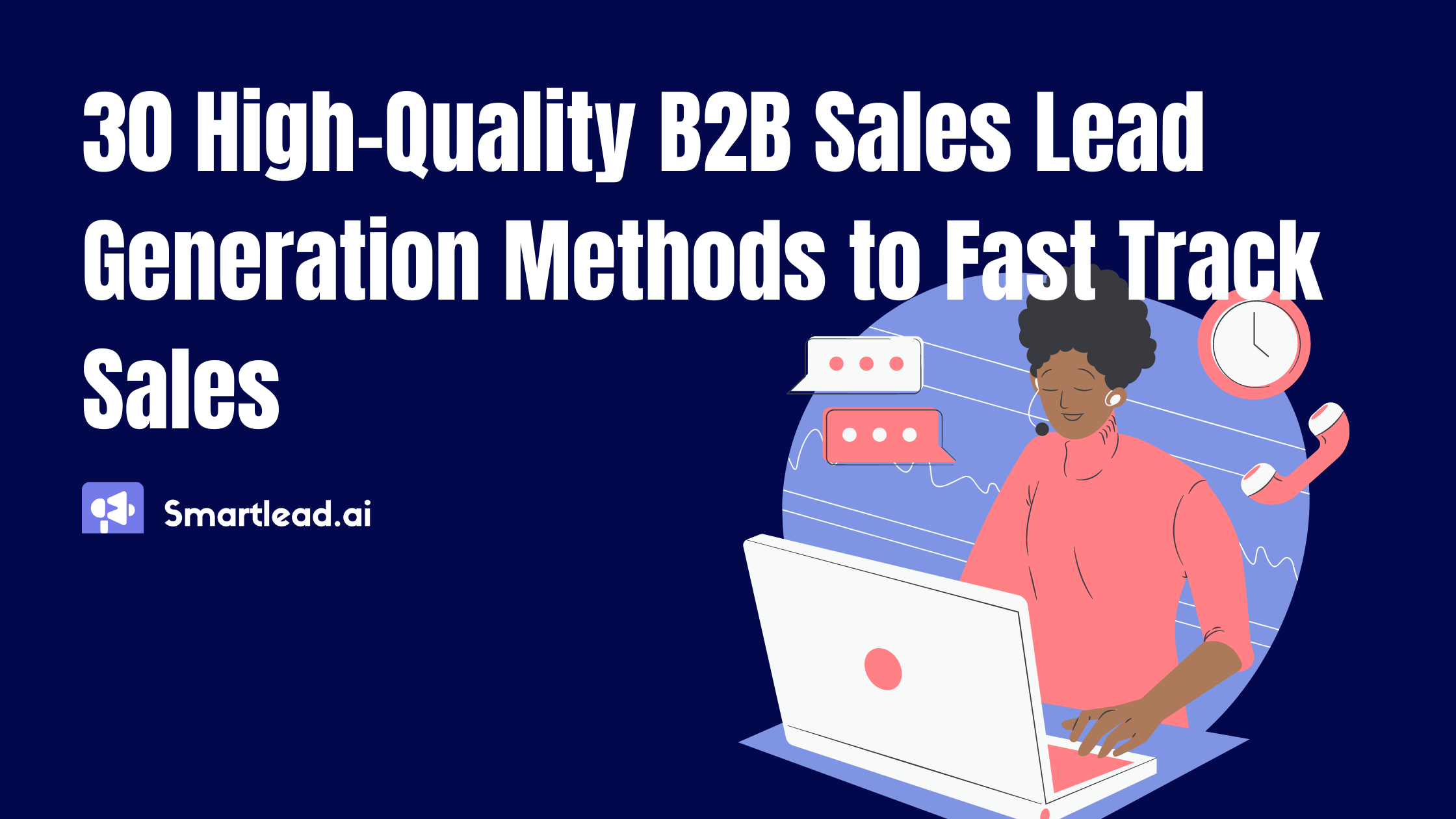 30 HighQuality B2B Sales Lead Generation Methods to Fast Track Sales